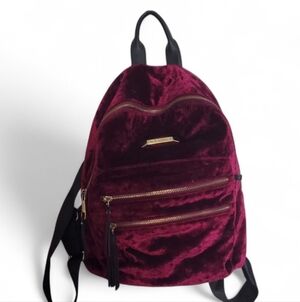 Steve Madden Crush Velvet Backpack Purse